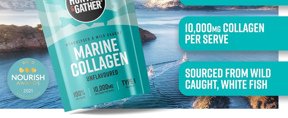 Hunter & Gather Optimal Keto Health Supplements (Bundle C8 & C10 MCT Thrive Fuel & Marine Collagen Powder) | Supplements for Men and Women Collagen & MCT Bundle - Hunter & Gather