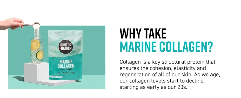 Hunter & Gather Optimal Keto Health Supplements (Bundle C8 & C10 MCT Thrive Fuel & Marine Collagen Powder) | Supplements for Men and Women Collagen & MCT Bundle - Hunter & Gather