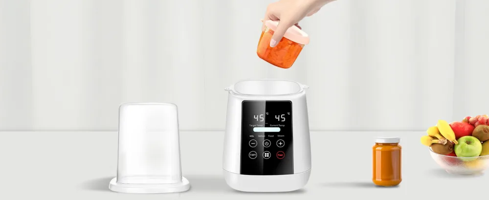 Baby Bottle Warmer 6-in-1 Multi-Functional Bottle Warmer Fast Warming Baby Food Warmer High Temperature Bottle Steriliser Precise Temperature Control for Breastmilk or Formula - product information 4