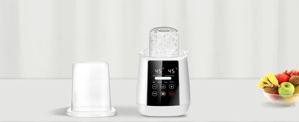 Baby Bottle Warmer 6-in-1 Multi-Functional Bottle Warmer Fast Warming Baby Food Warmer High Temperature Bottle Steriliser Precise Temperature Control for Breastmilk or Formula - product information 5