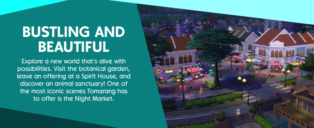 The Sims 4 For Rent (EP15) PCWin | Code In A box | VideoGame | English PCWIN Code in a box For Rent (EP15) - BUSTLING AND BEAUTIFUL