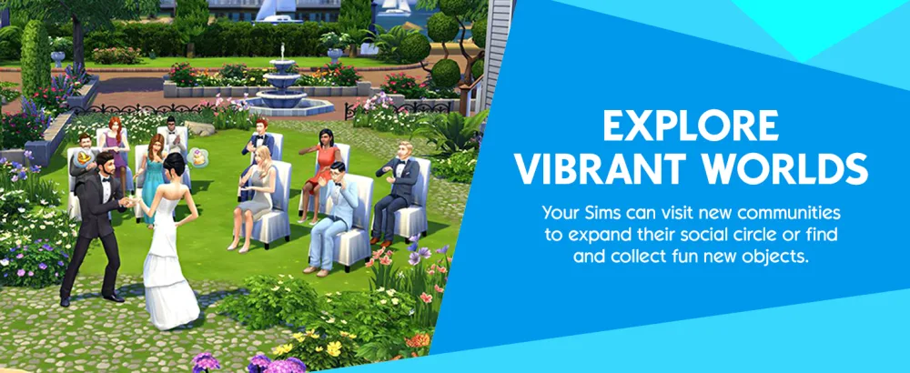 The Sims 4 For Rent (EP15) PCWin | Code In A box | VideoGame | English PCWIN Code in a box For Rent (EP15) - EXPLORE VIBRANT WORLDS