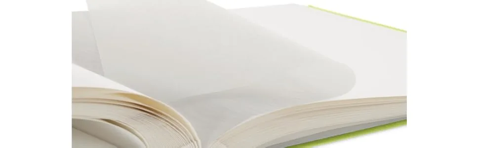 Hama Jumbo Album Linen Light Green Universal universal Light Green - White transparent parchment protective pages between the inside pages protect your pictures