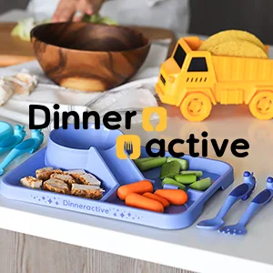 Dinneractive Utensil Set for Kids Red Firefighter Themed Fork and Spoon for Toddlers and Young Children 2-Piece Set Fire Fighter Red - pawperfect dish zak perfect paws playmeal melamine