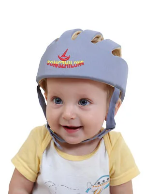 IULONEE Baby Helmet Toddler Protective Hat Infant Head Protective Cotton Hat Toddler Adjustable Safety Helmet (Apple Flower) - protective hat