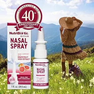 NutriBiotic Nasal Spray with Grapefruit Seed Extract 1 fl oz (29.5 ml) - Nasal Spray - Image