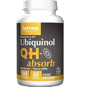 Jarrow Formulas Ubiquinol QH-Absorb - 60 Softgels - product information 2