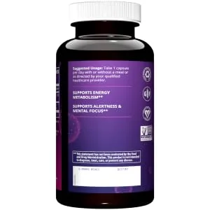 MRM Acetyl L-Carnitine 500 mg 60 Vegan Capsules - product information 5