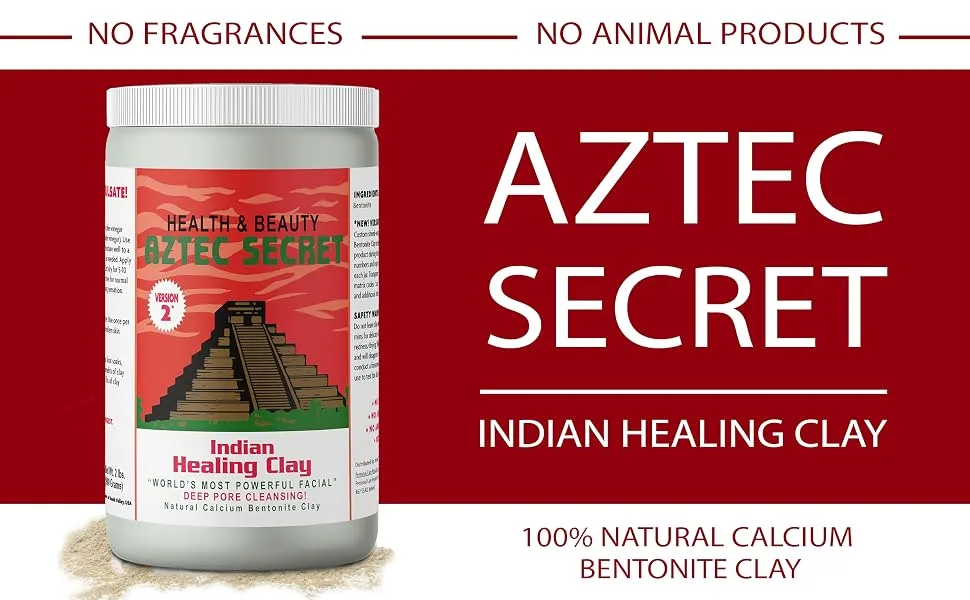 Aztec Secret Indian Healing Clay - Version 2 - 2 lbs. - product information 1