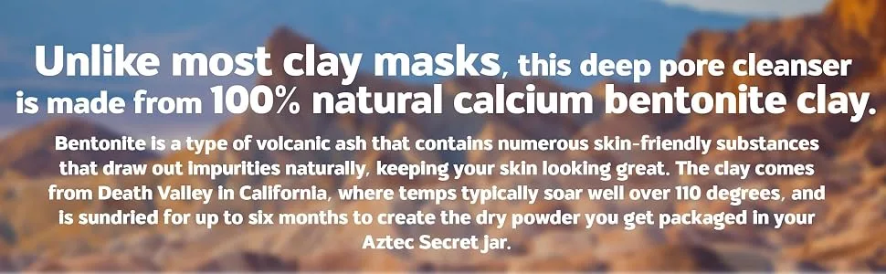 Aztec Secret Indian Healing Clay - Version 2 - 2 lbs. - product information 13