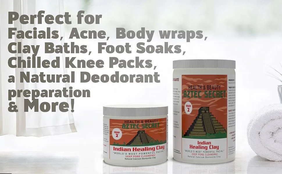 Aztec Secret Indian Healing Clay - Version 2 - 2 lbs. - product information 14