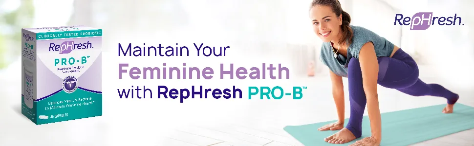 RepHresh Pro B Probiotic Supplement for Women - 30 Capsules - product information 2