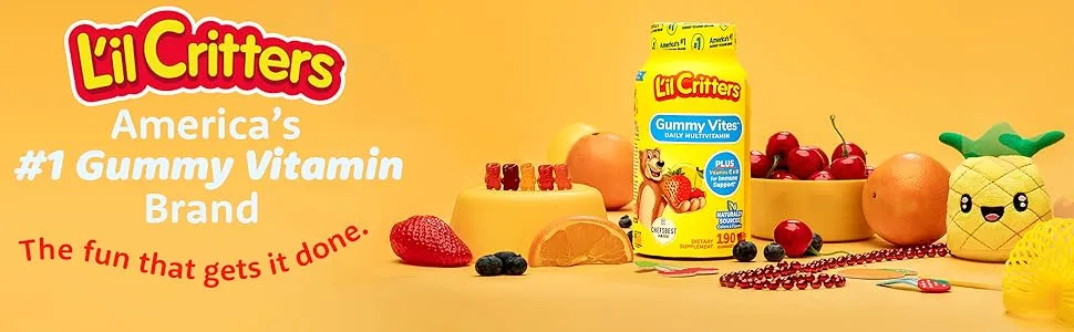 L'il Critters Gummy Vites Complete Multivitamin 190 Gummies - product information 6