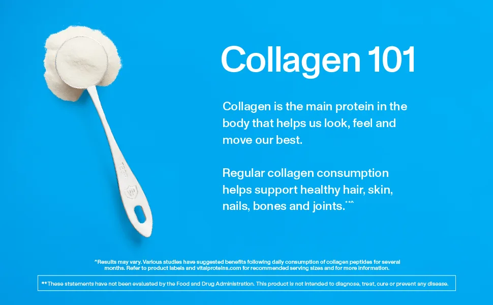 Vital Proteins Collagen Peptides gluten free - 20 Ounce  - Collagen 101
