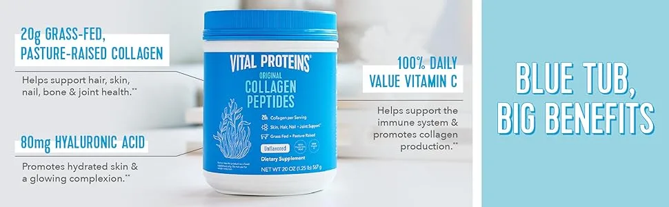 Vital Proteins Collagen Peptides Powder Supplement - 10 Ounce - product desc