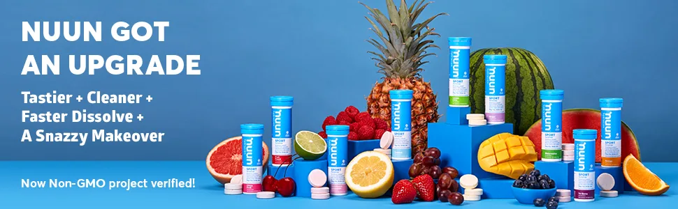 Nuun Electrolyte-Rich Sports Drink Tablets - Mixed Flavor - 40 Servings - Tastier Nuun