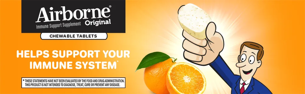 Airborne Vitamin C 1000mg  - 116 count  - vitamin c;immune support;multivitamin;immune booster;men