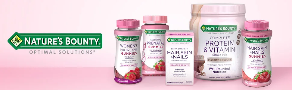 Nature's Bounty Optimal Solutions Complete Protein & Vitamin Shake Mix Vanilla Bean 16 oz (453 g) - Optimal Solutions