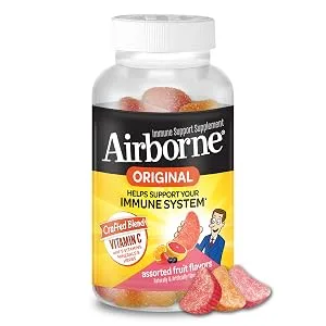 Airborne Vitamin C 750 mg - Fruit -75 Gummies - Gummies