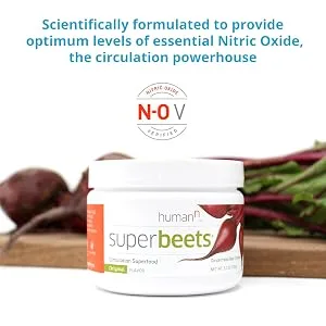 humanN Superbeets Black Cherry 5.3 Ounces - nitric oxide