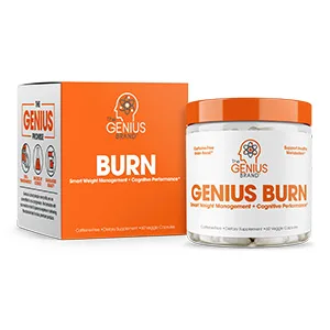 Genius Fat Burner - for Men & Women - 60 Capsules - burn