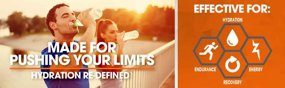 Genius Electrolyte Powder - Orange - 30 Servings - electrolyte powder, nuun electrolyte tablets, electrolyte tablets, electrolyte supplement, hydration