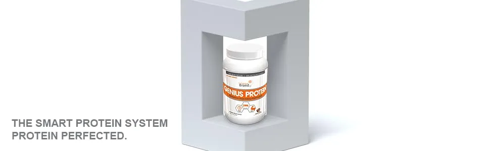 Genius Protein Powder Natural Whey Protein Isolat - Cocoa - 2 Lbs - product information 1