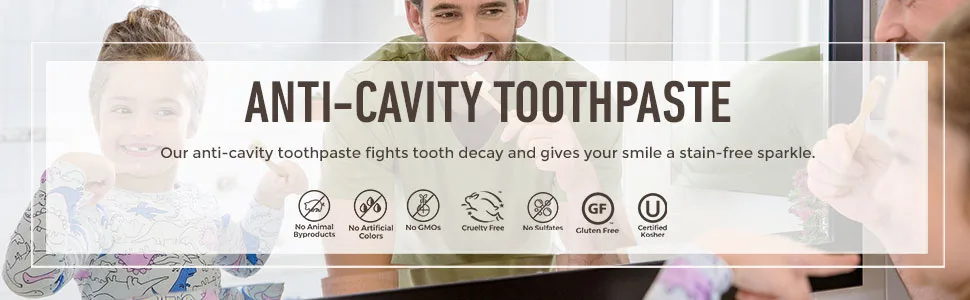 Jason Natural Power Smile Whitening Paste Powerful Peppermint 3 oz (85 g) - JASON anti-cavity toothpaste
