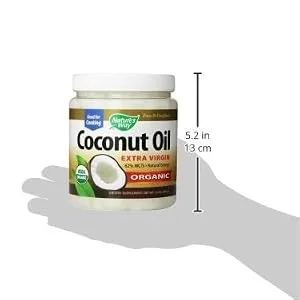 Nature's Way Organic Coconut Oil Extra Virgin 2 lbs (896 g) - product information 4