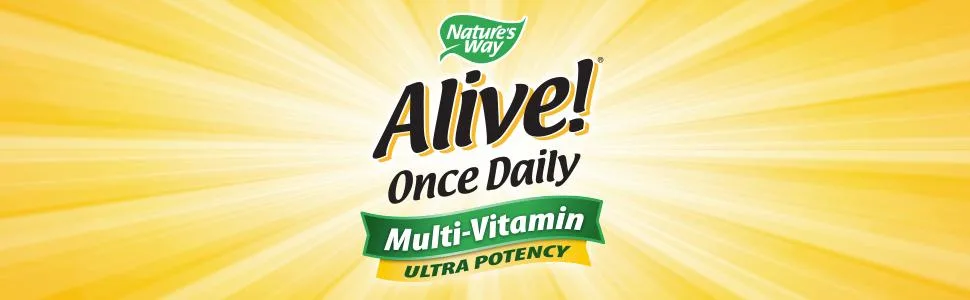 Nature's Way Alive! Max3 Daily Multi-Vitamin No Added Iron 90 Tablets - product information 2