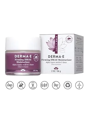 Derma E Firming DMAE Moisturizer with Alpha Lipoic Acid and C-Ester 2 oz (56 g) - nourishing cream