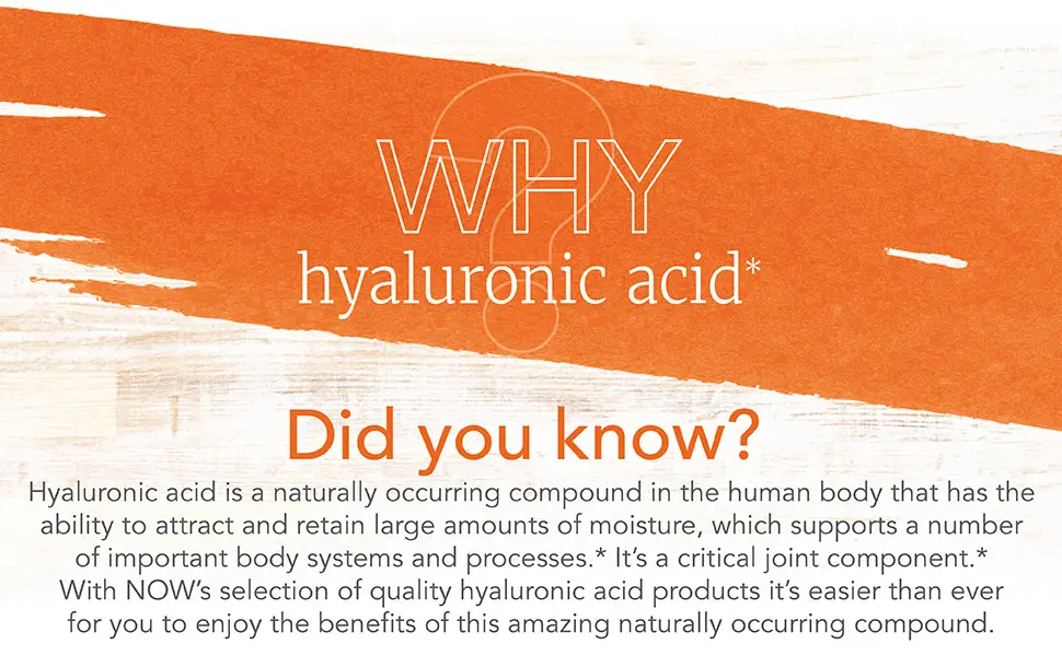 Now Foods Hyaluronic Acid with MSM 120 Veg Capsules - unspecified