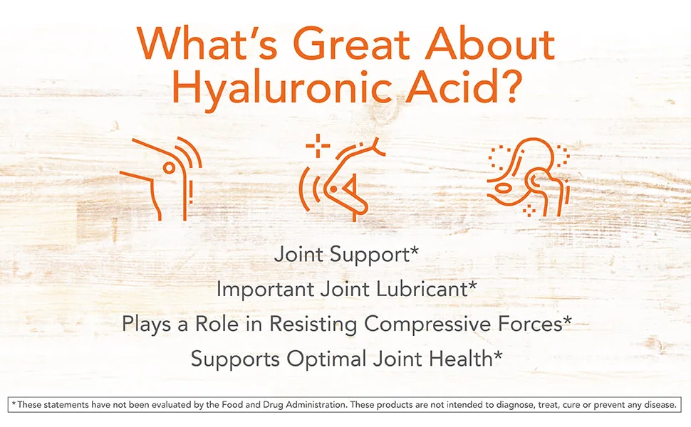 Now Foods Hyaluronic Acid with MSM 120 Veg Capsules - unspecified