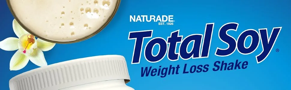 Naturade Total Soy Weight Loss Shake Vanilla 1.2 lbs (540 g) - Header