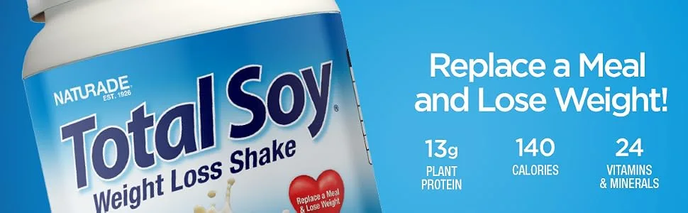 Naturade Total Soy Weight Loss Shake Vanilla 1.2 lbs (540 g) - Tile 2