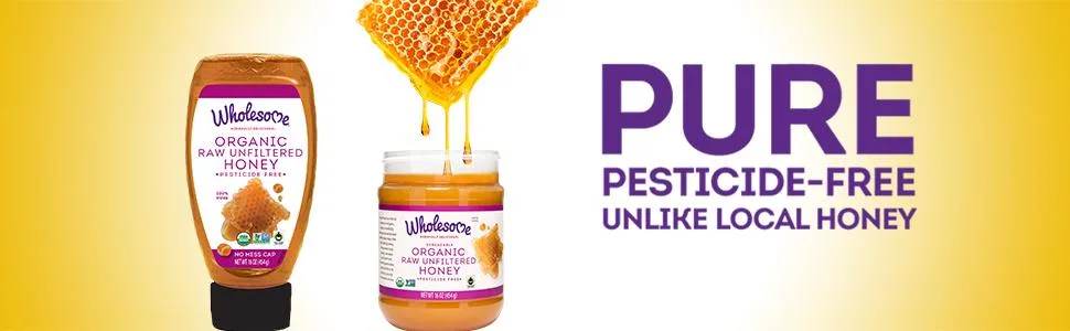 Wholesome  Organic Honey 24 oz (680 g) - product information 1