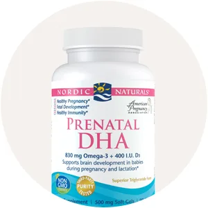Nordic Naturals Prenatal DHA Unflavored Formula 500 mg 180 Soft Gels - product information 2