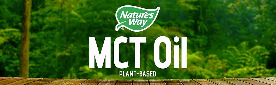 Nature's Way Organic MCT Oil 30 fl oz (887 ml) - Nature