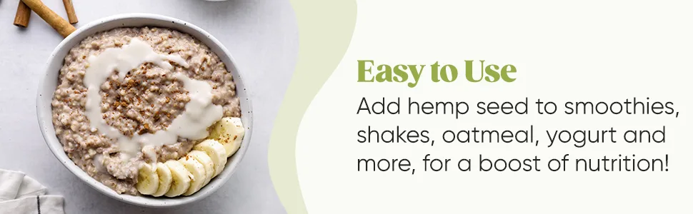 Nutiva Organic Hemp Seed Raw Shelled 3 lbs (1.36 kg) - Hemp Seed Easy to Use