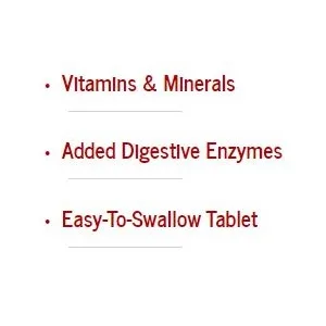 Universal Nutrition Daily Formula The Everyday Multi Vitamin  100 Tablets - Bullet Points