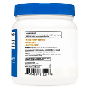 Nutricost L-Glutamine Powder (500 Grams) Unflavored - Gluten Free & Non-GMO, 100 Servings - l-glutamine powder