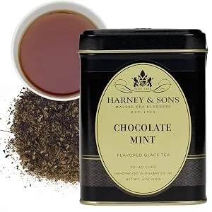 Harney & Sons Black Tea Chocolate Mint 4 oz - product information 2
