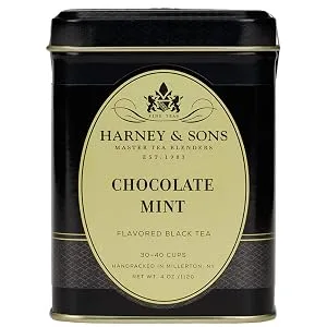 Harney & Sons Black Tea Chocolate Mint 4 oz - product information 3