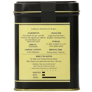 Harney & Sons Black Tea Chocolate Mint 4 oz - product information 4