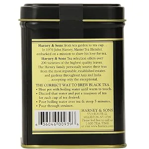 Harney & Sons Black Tea Chocolate Mint 4 oz - product information 5