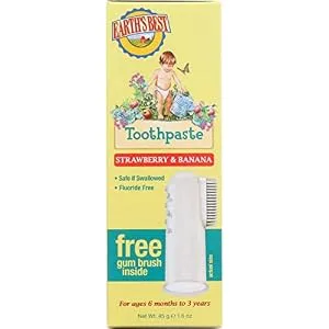 Earth's Best Toothpaste Strawberry & Banana 1.6 oz (45 g) - product information 1