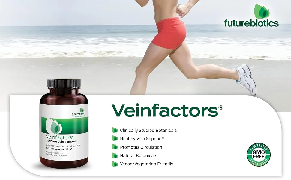 FutureBiotics VeinFactors Varicose Vein Complex 90 Vegetarian Capsules - vein factors