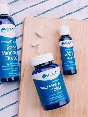 Trace Minerals Research ConcenTrace Trace Mineral Drops 0.5 fl oz (15 ml) - trace minerals, concentrace, electrolytes, magnesium, great salt lake