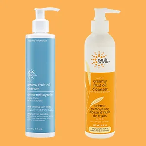 Earth Science A-D-E Creamy Fruit Oil Cleanser Dry & Sensitive Skin 8 fl oz (237 ml) - A-D-E Creamy Fruit Oil Cleanser