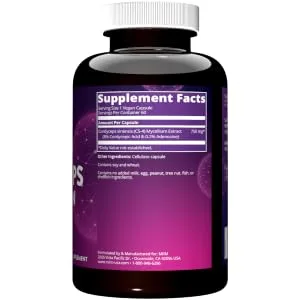 MRM Cordyceps CS-4 Strain 60 Vegan Capsules - product information 3
